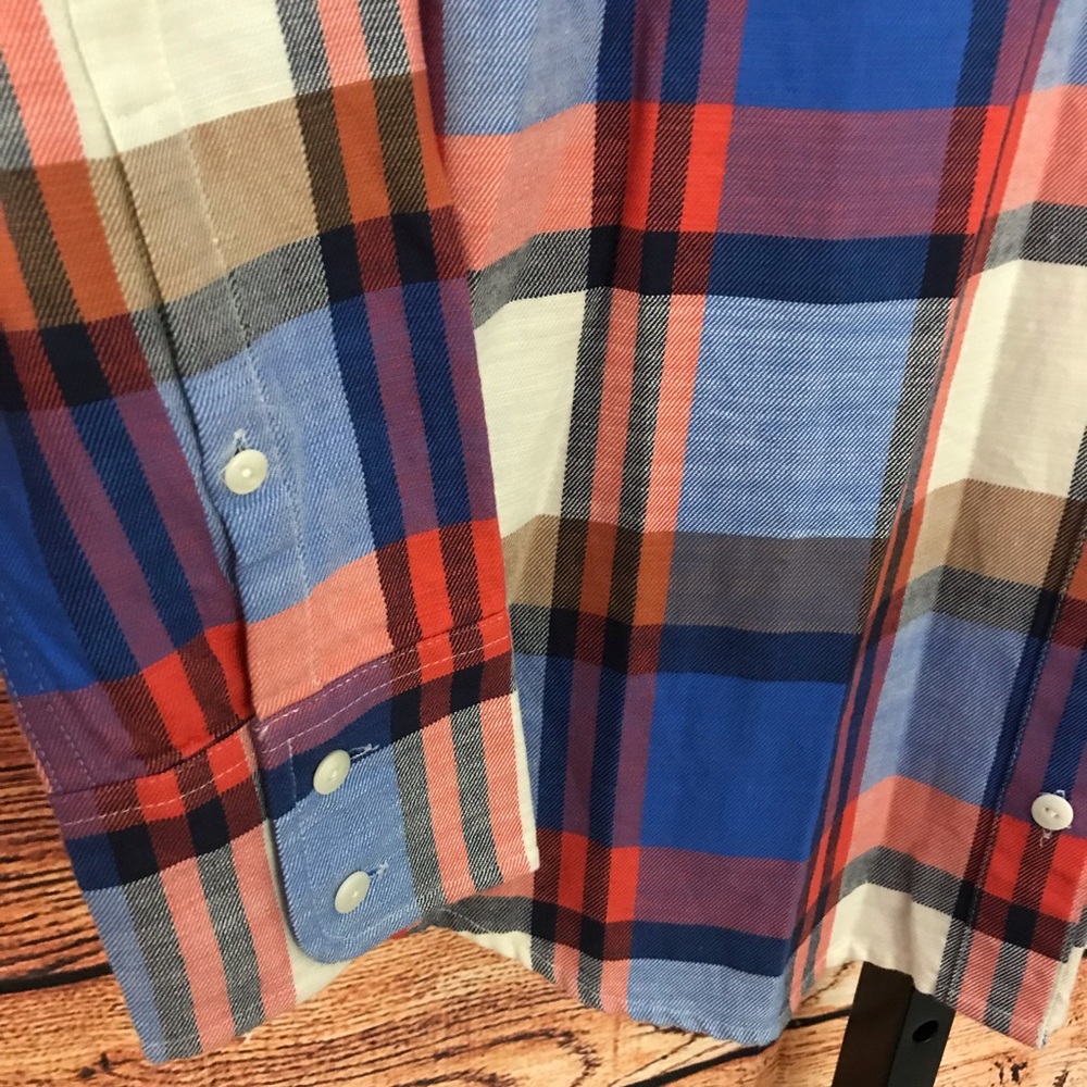 J.Crew Plaid Button up size 4 - Picture 4 of 8